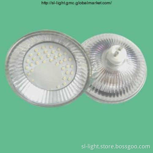 60SMD Glass Housing GU10 LED AR111 Spotlight with CE,FCC,C-TICK